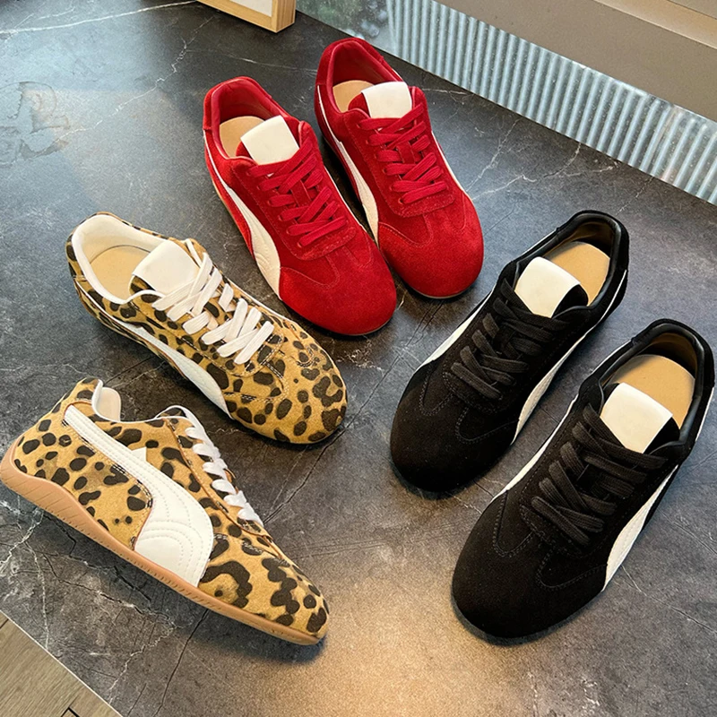 Fashion Women's Leopard Sports Sneaker Female Breathable Casual Fitness Shoes Ladies Athletic Training Trainers Walking Footwear 3