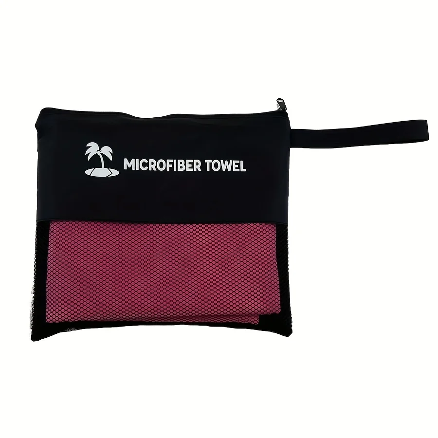 Quick Dry Microfiber Beach Towel Soft Lightweight Travel Sports_voghion.com