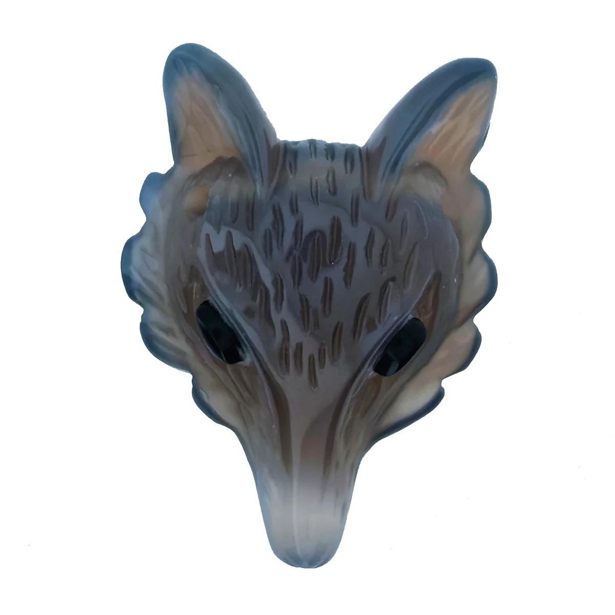 

Ручная резная 1,5 дюймовая подвеска с серым агатом и лисьей головой ожерелье исцеляющая чакра Хрустальная статуэтка животного подарки