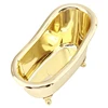 Mini Bathtub Soap Jewelry Storage Box Makeup Organizer Container Desktop Sundry Storage Case Gold Silver Sundries Storage Boxes 6