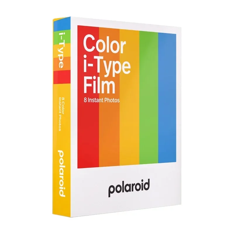 Instant Film Paper Polaroid Itype OneStep2 I-1 Lab Now with Colored White Edges Color