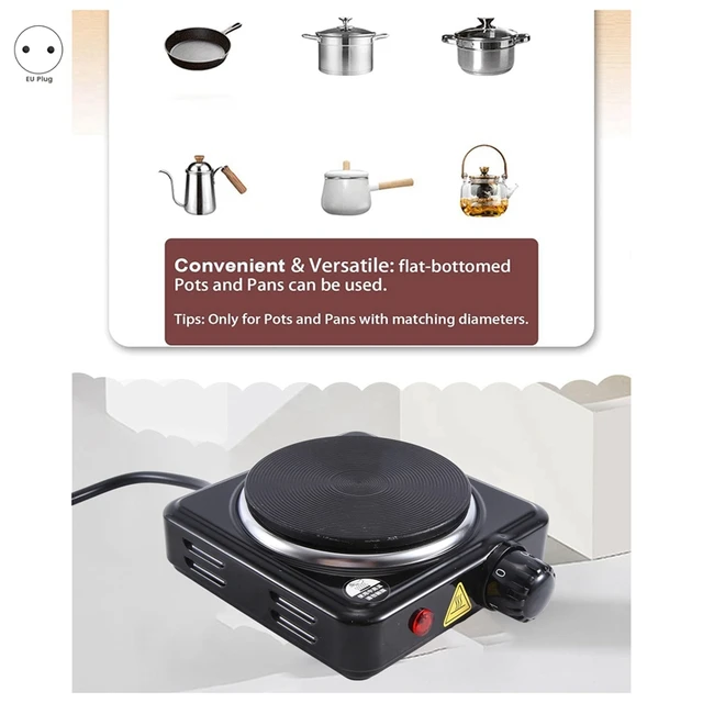 500W Hot Plate For Candle Making Kits For Adults Beginners, Electric Hot  Plate For Candle Wax Melting EU Plug Easy Install - AliExpress