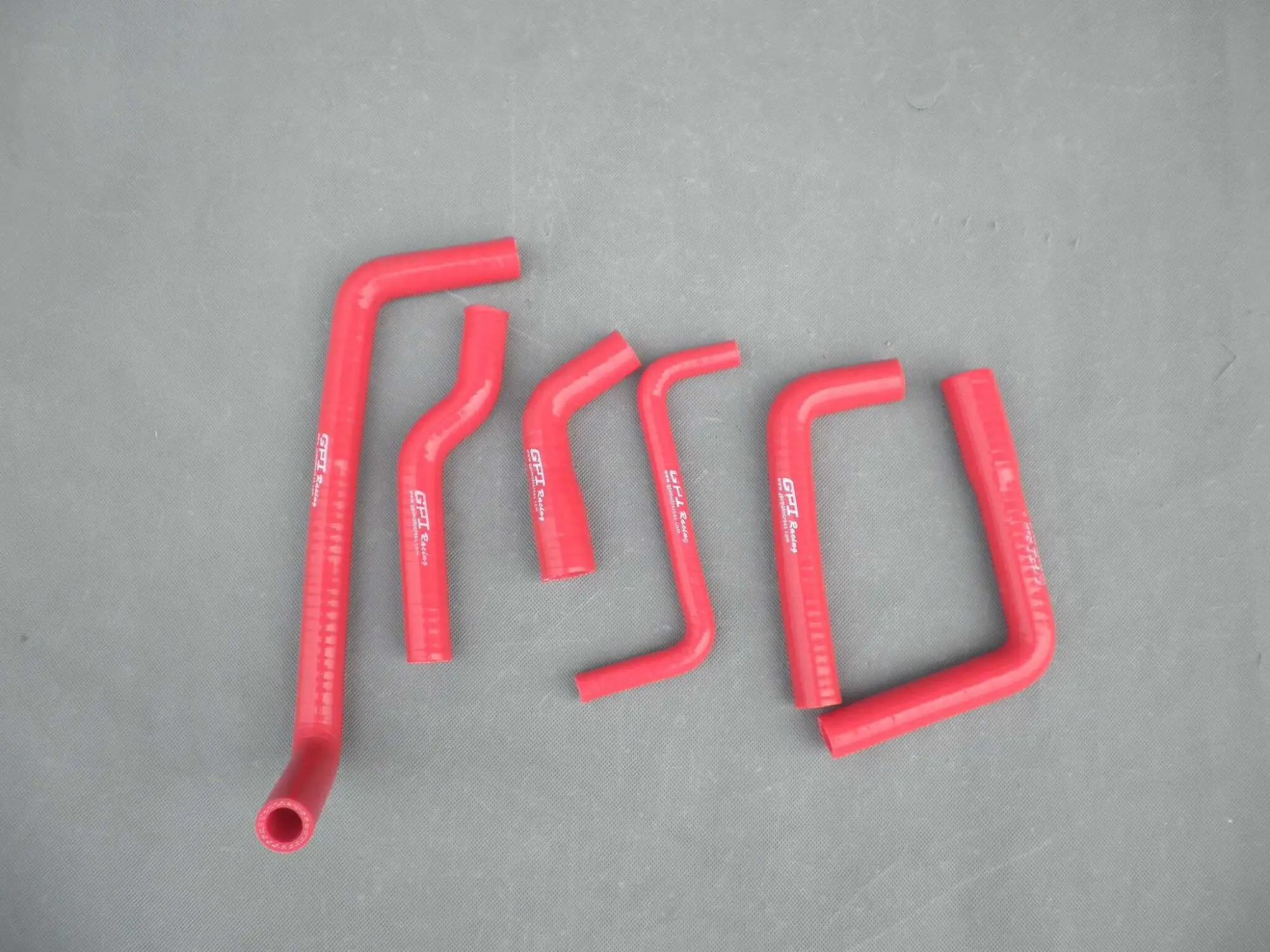 Red Silicone Radiator Hose For 2007-2015 GAS GAS MX/SM/EC 200/250/300 2007 2008 2009 2010 2011 2012 2013 2014 2015