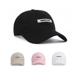 Essentials Adjustable Couples Baseball Cap Men Women Sun Protection Caps Unisex Essentials Baseball Caps Seasons Sun protection