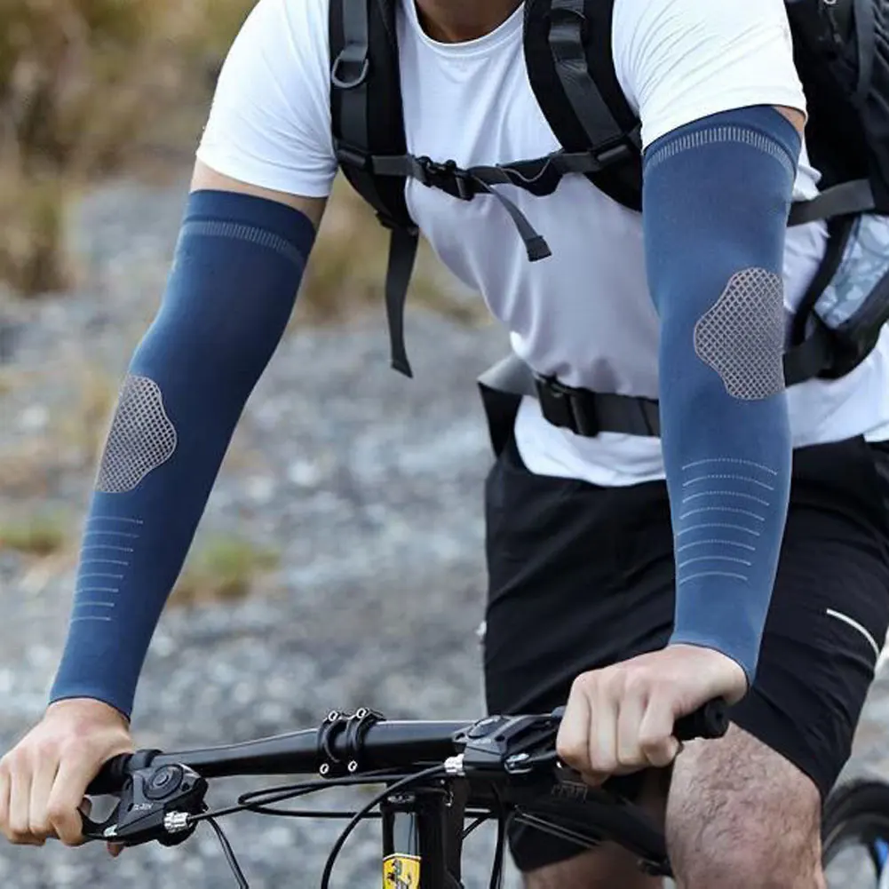 1Pair of Breathable Sun Protection Sleeves - Breathable & UV Protective Gear for Sports, Driving, & Outdoor Adventures