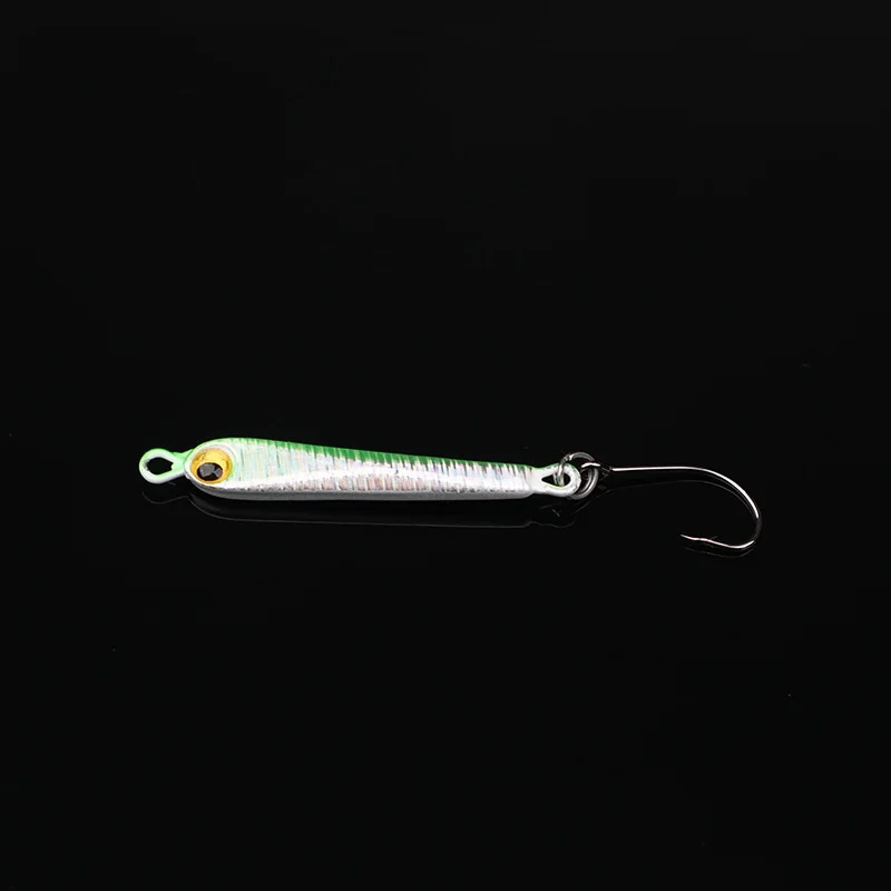 Angeln Micro Jigs Kleine Lockvögel Kunstköder Jigbait 4/5g Einzelhaken Shore Gussmetallköder 1 Stück Verkauf – Detail 5