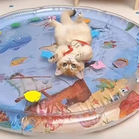 Pet Water Bed Filled Ice Pad Anti-scratch Ice Pad Toy Summer Dog House Cat House Ocean Pat Pad Thickened with Scratch Resistance 1
