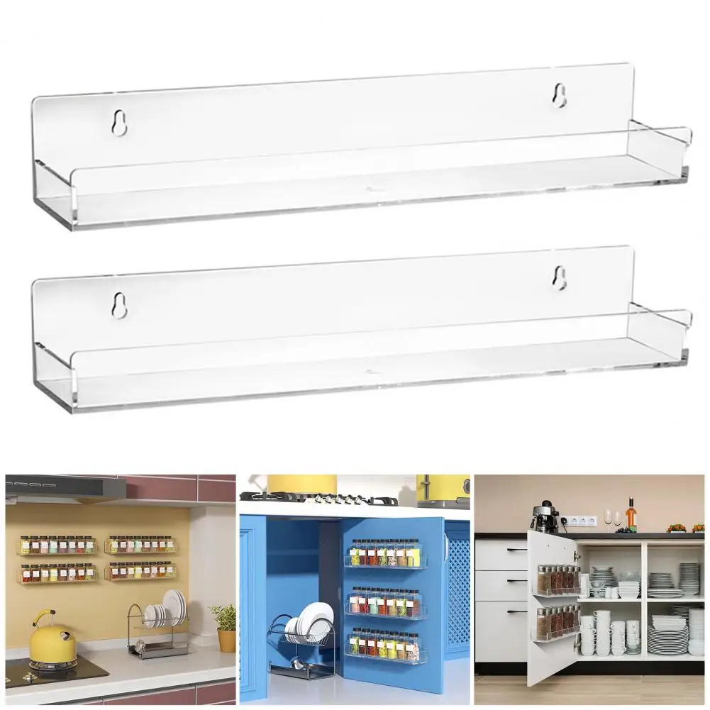 Acrylic spice shelf hotsell