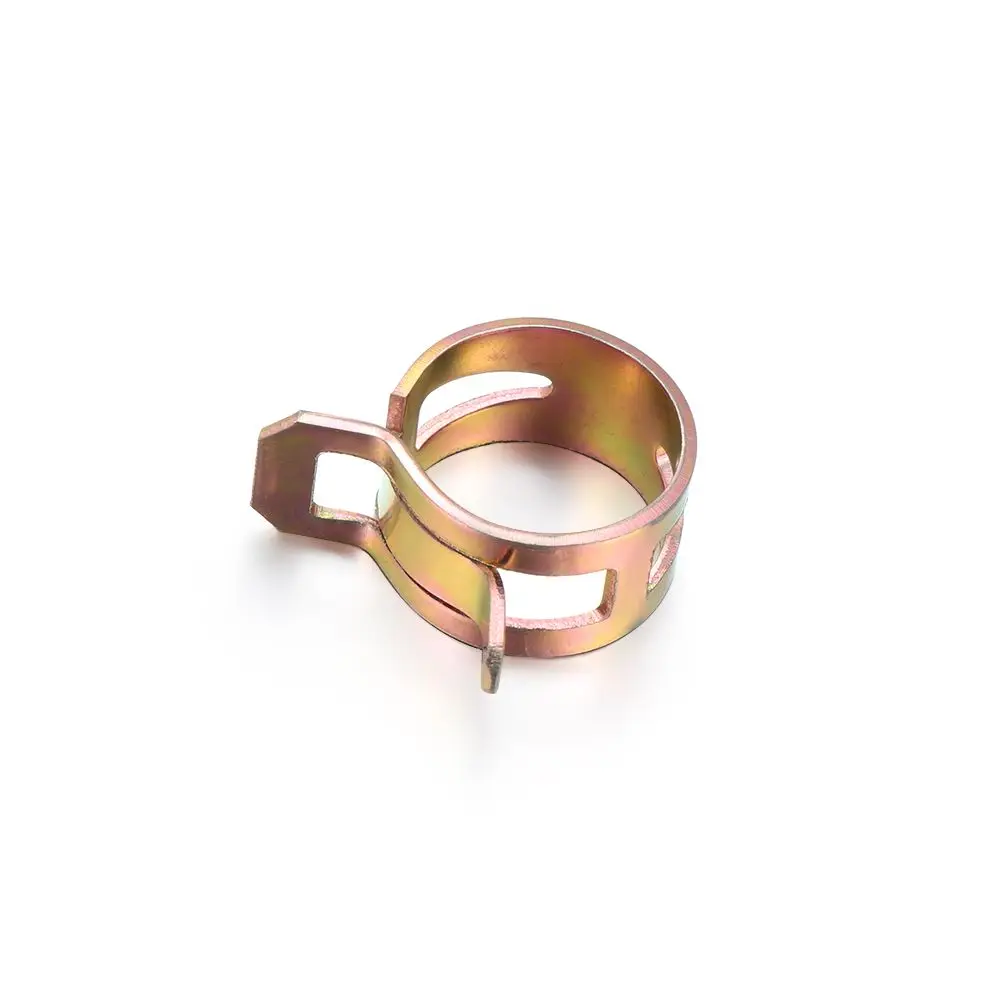 Stainless Steel Spring Clips Fastener Tube Clamp Fuel Oil Line Water Hose Pipe 10Pcs hose clamps spring clip clamps spring clamps