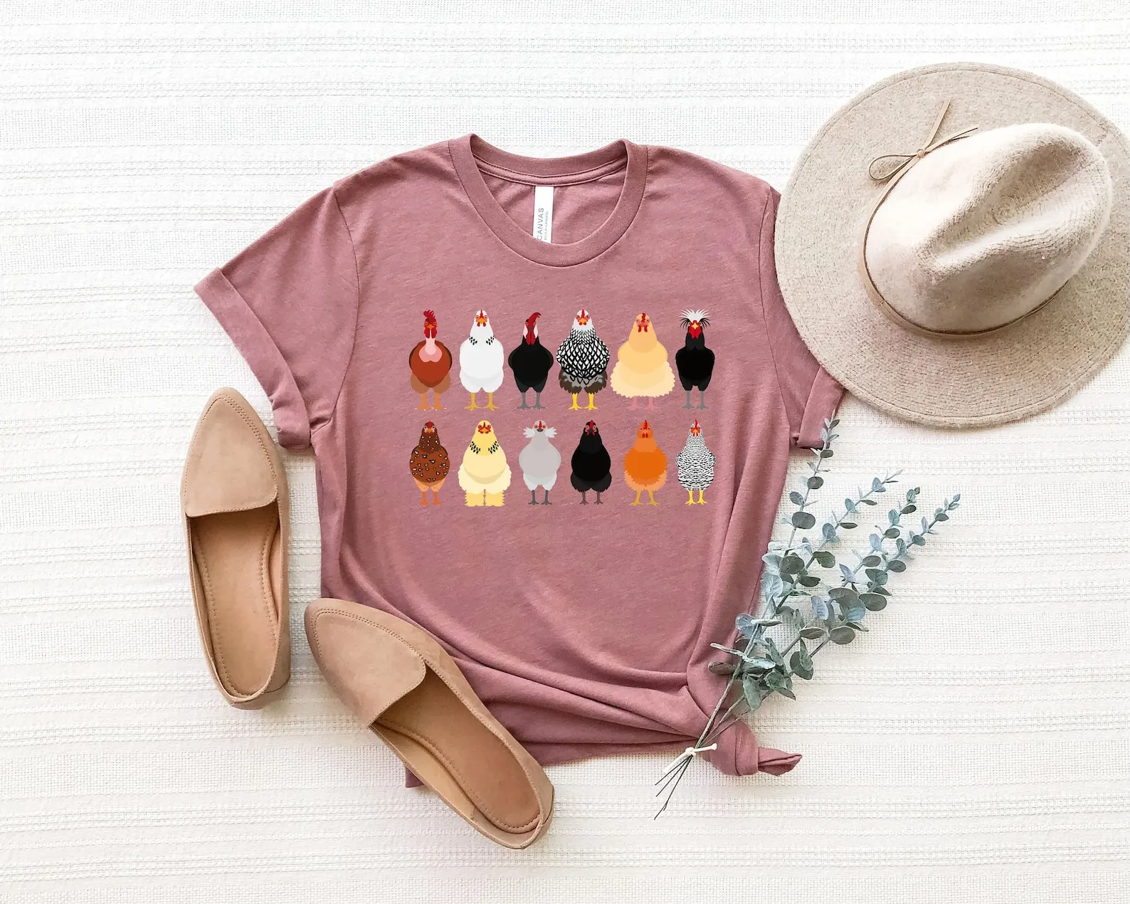 

Retro Chicken Breeds Shirt Funny Gift For Lover Sweatshirt