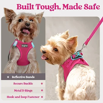 Reflective Mesh Dog Harness 1