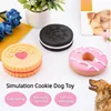 Dog Chewing Toy Simulation Biscuit Cake Anti Bite Latex Plaything Grinding Teeth Cleaning Interactive Training Toys Pet Supplies 1