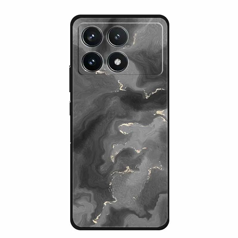 Silicone TPU Soft Shockproof Phone Case - Black