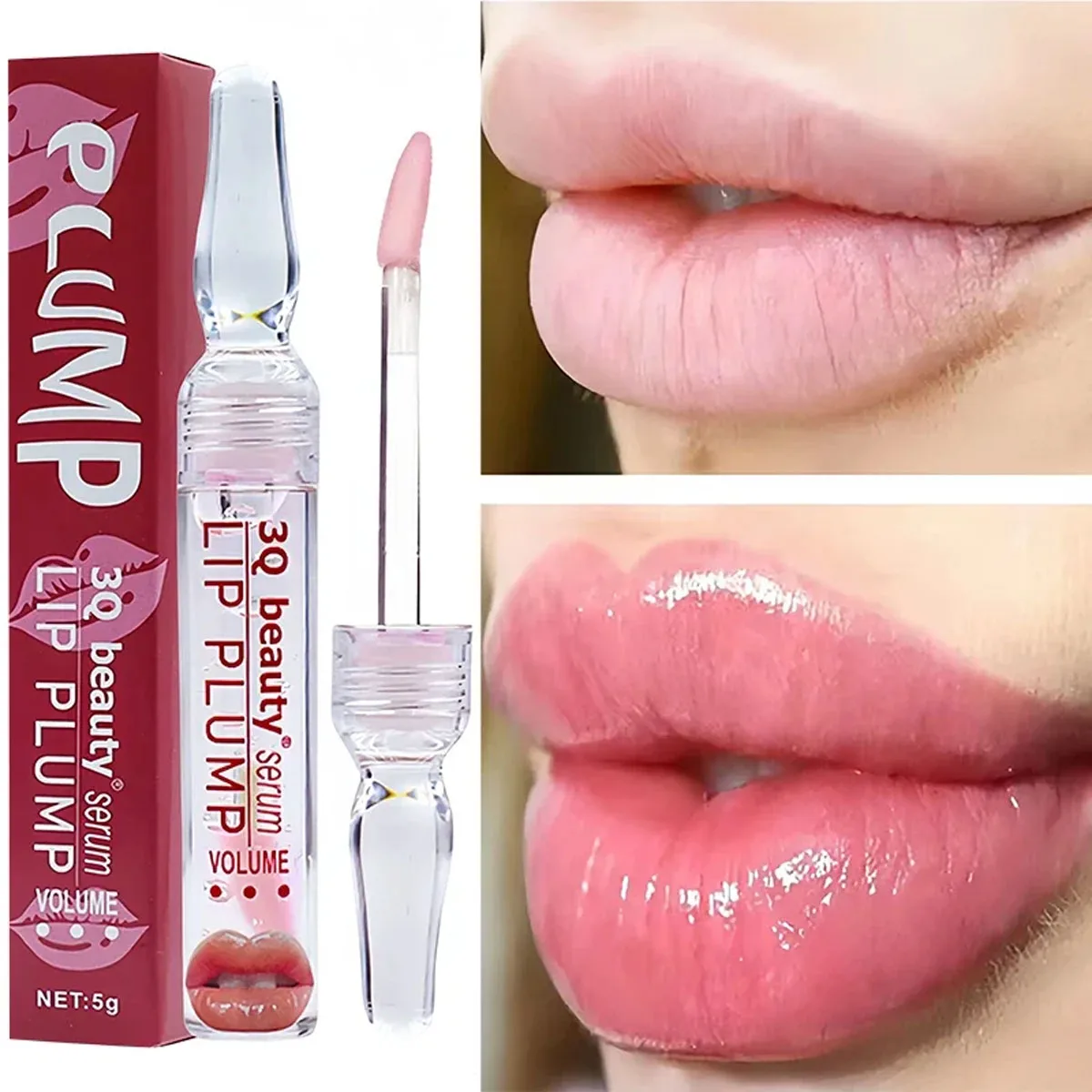 

Instant Lip Plumper Oil Enhancer Lips Gloss Serum Extreme Volumising Last Moisturizing Remove Lip Lines Sexy Lip Care Cosmetics