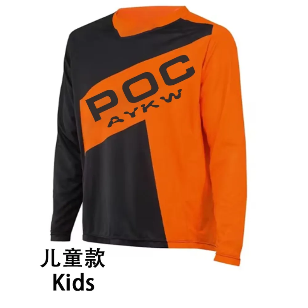 New Kids Cycling Jersey Set Summer Cycling Clothing Boys Girls Road Bike Shirt Bicycle Short Uniform mtb dh Long Sleeve