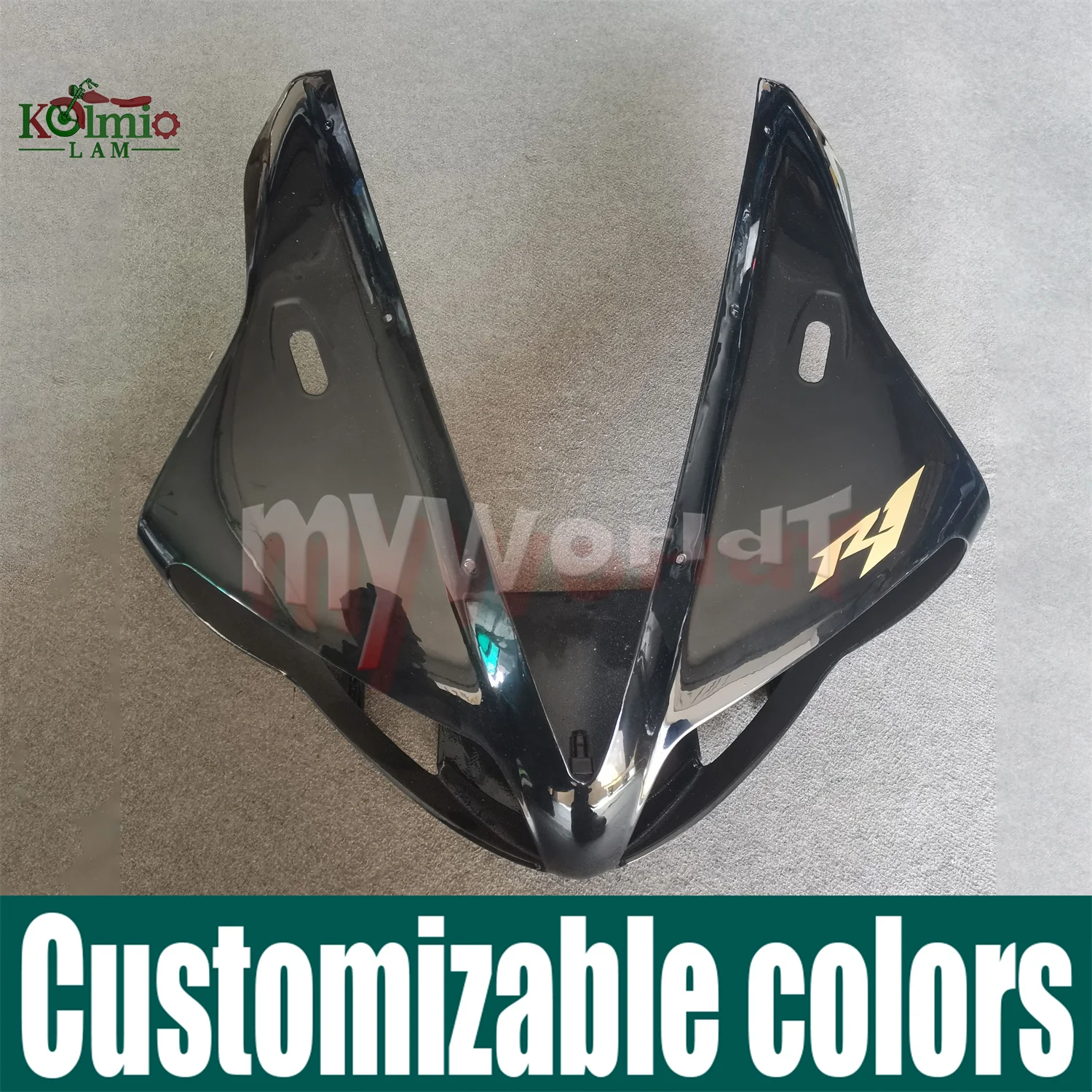

Fit For YAMAHA YZF R1 2002 - 2003 Motorcycle Accessories Front Headlight Upper Fairing Nose Cowl YZF1000 YZF-R1 YZFR1 02 - 03