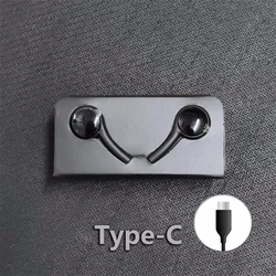 Premium Wired Type - C In - Ear Headphones with 3.5mm AUX Adapter (Type C)