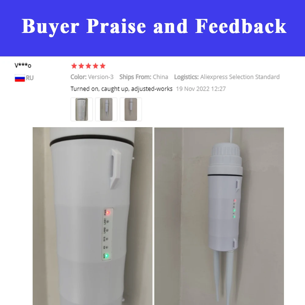 KuWFi Ao Ar Livre 4G WIFI Router
