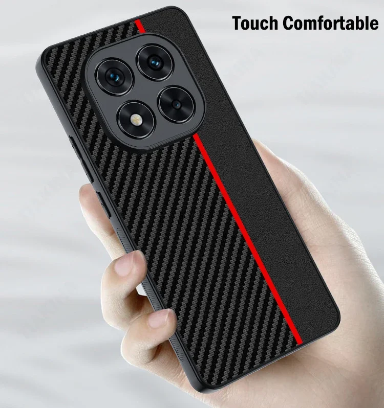 Carbon Fiber Texture Leather Protective Case
