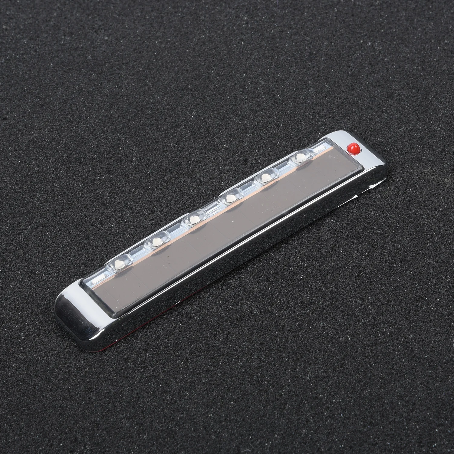 1&times; High Quality Hot New LED Strobe Blinker Parts Useful Accessories Car Auto Flash Light Power Solar 100*18*7.8mm