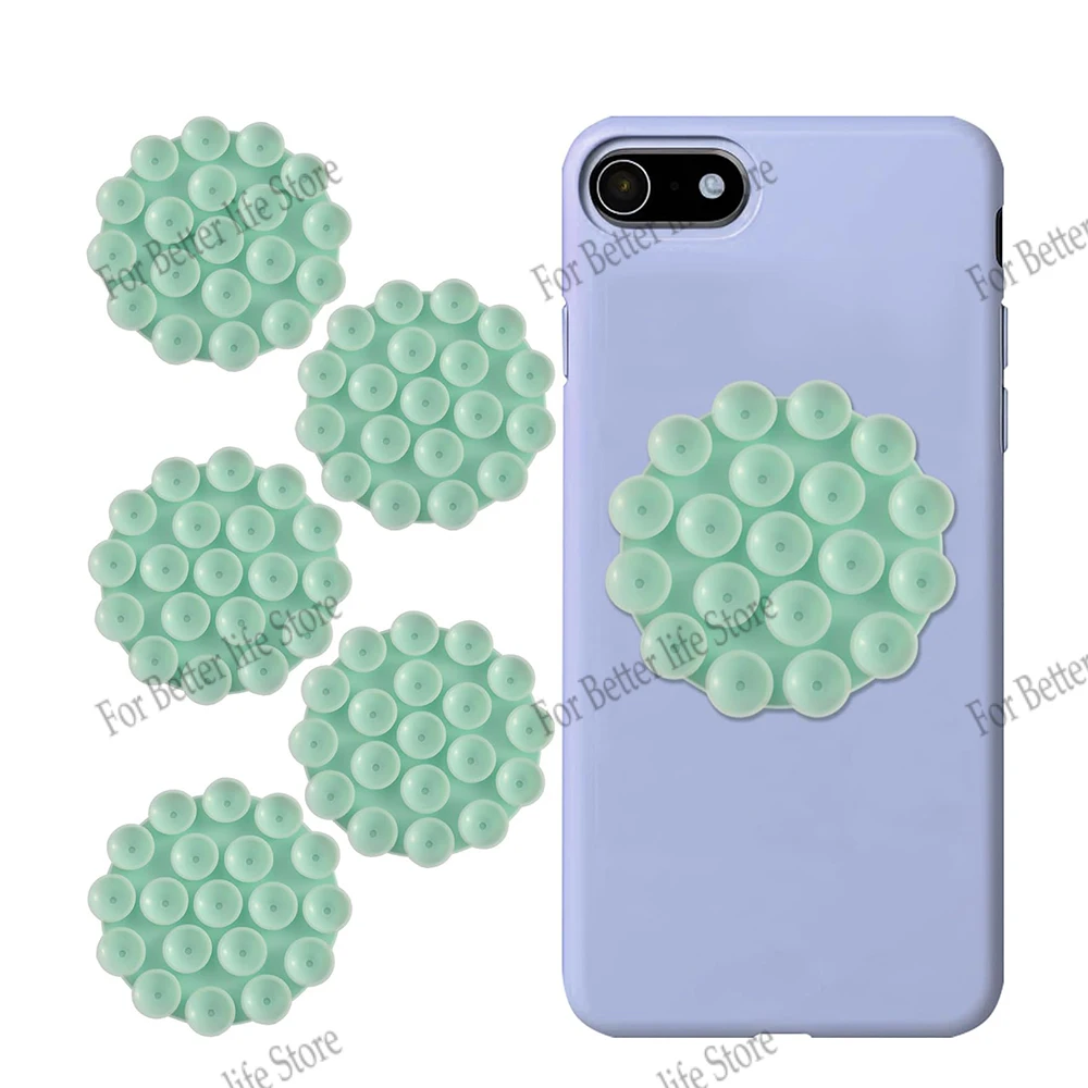 Phone Holder Square Pop Socket Pop Socket Mini 3PCS Suction Cup