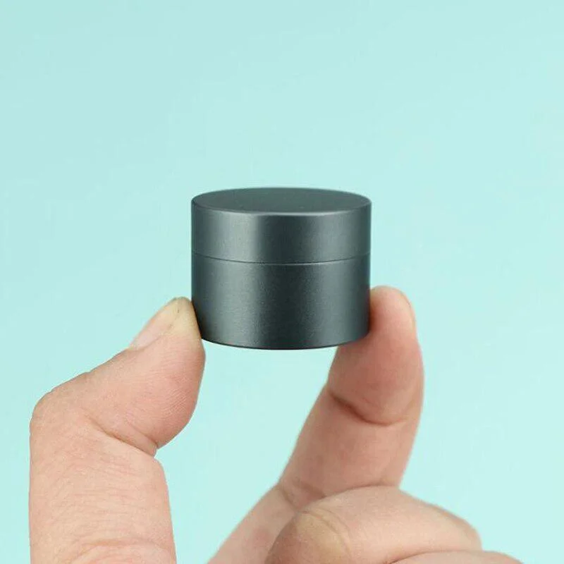 Compact Waterproof Stainless Steel Survival Pill Box Container
