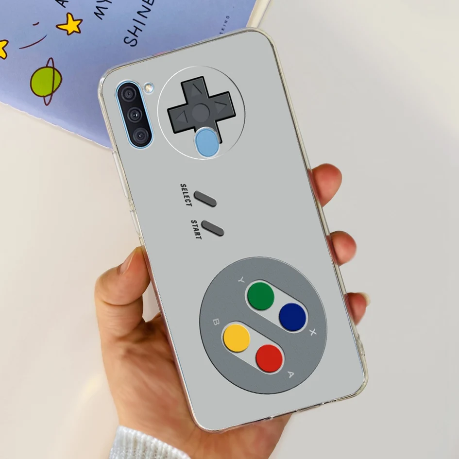 Stylish Pattern Soft Silicone Phone Case - Protective Cover