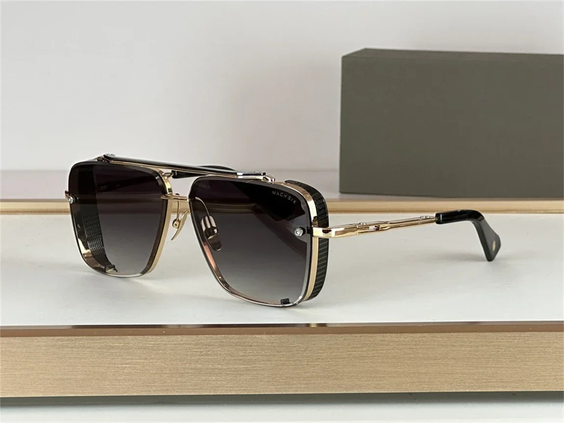 MACH SIX LIMITED EDITION Luxury Mens And Womens Sunglasses Top Quality Designer Eyeglasses UV400