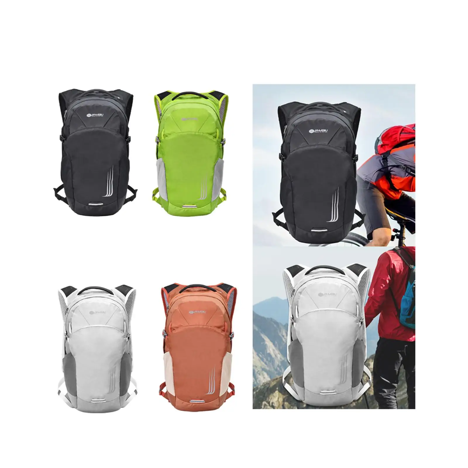 Hydration Backpack Adjustable Lightweight Water Bag Portable Water Storage Bag for Climbing Cycling Camping Biking Riding