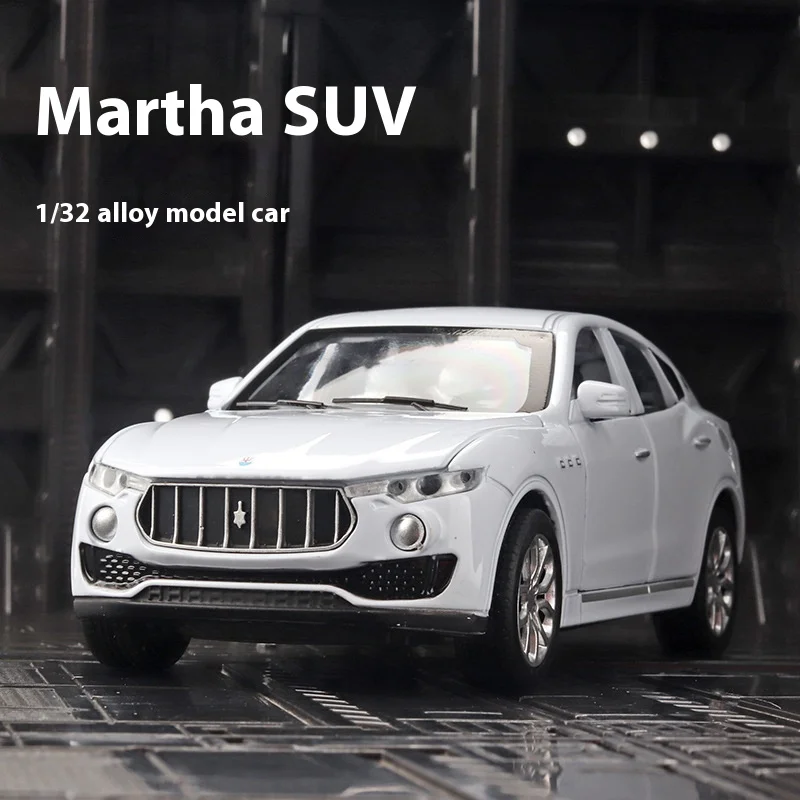1:32 Maserati Levante SUV Alloy Car Model Diecast Metal Toy Sound