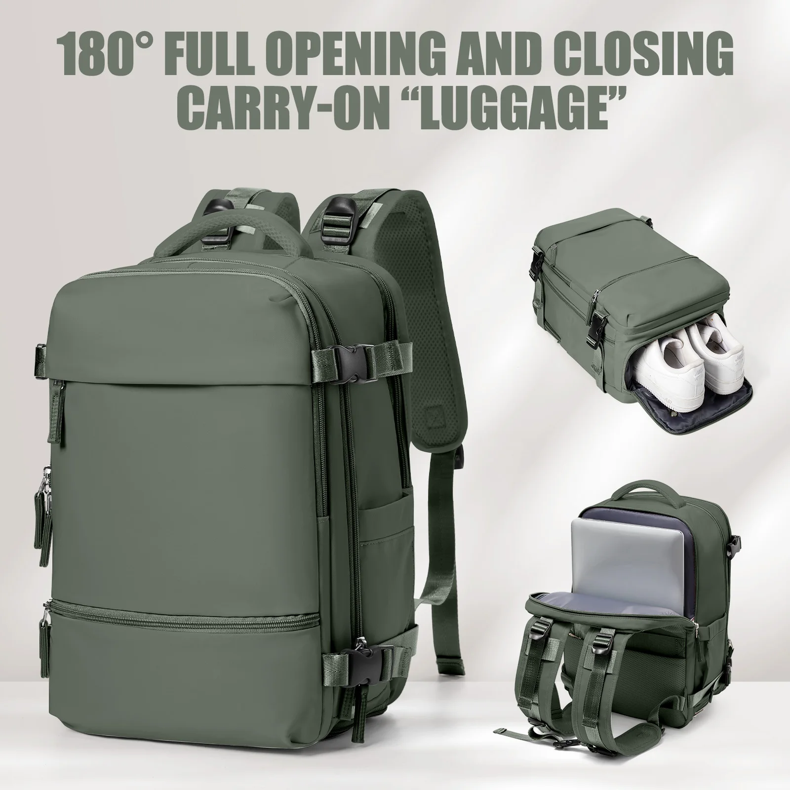 Zaino 40x20x25 Ryanair Zaino Sottovuoto VECAVE 40x20x25cm