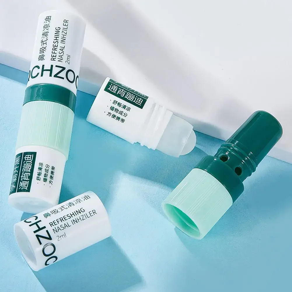 Mint Cooling Stick Nasal Inhalation Cooling Oil For Refreshing Mind Peppermint Stick For Students Anti Drowsiness