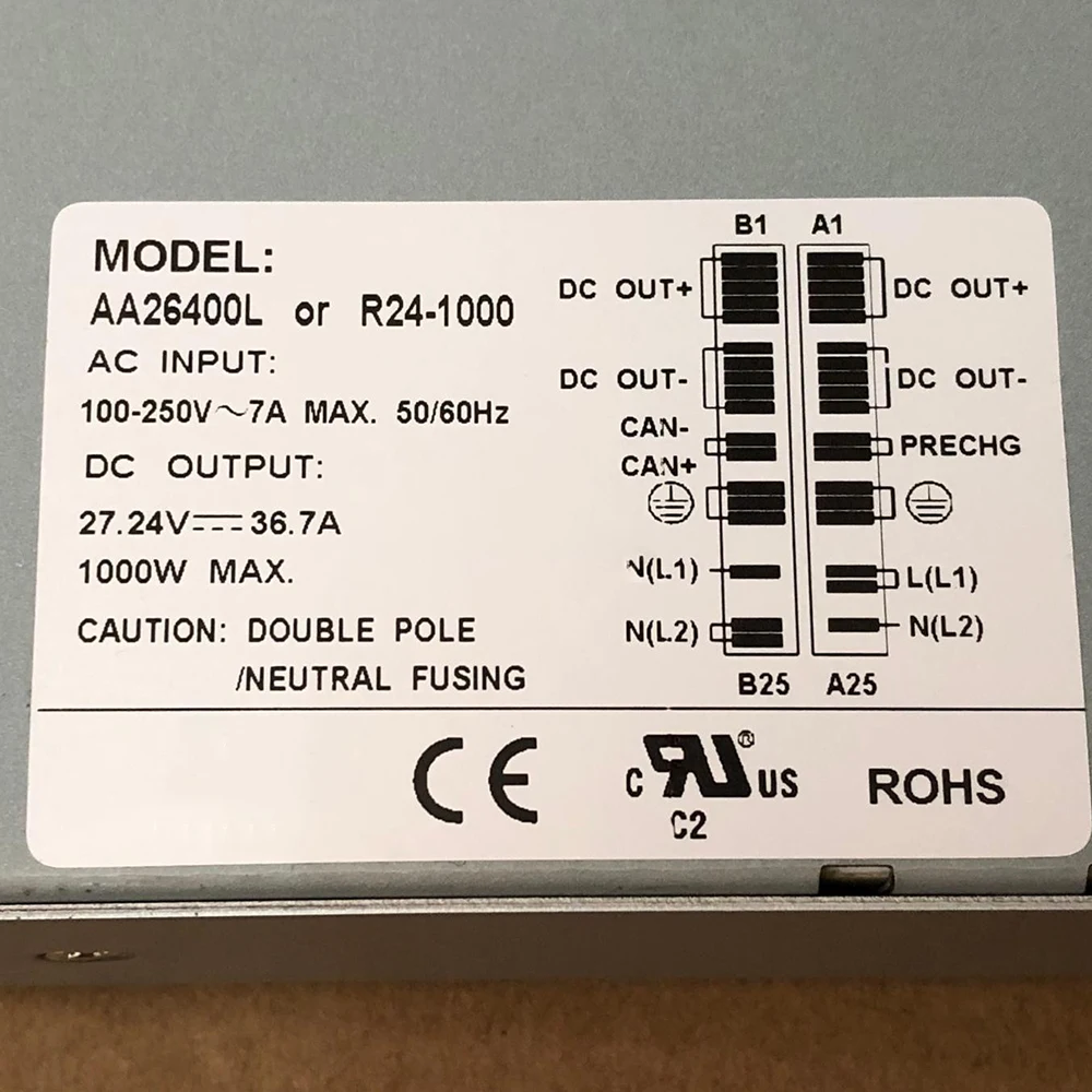 For Emerson AA26400L or R24-1000 Communication Power Module 27V/36A 5 For Emerson AA26400L or R24-1000 Communication Power Module 27V/36A - Image 3