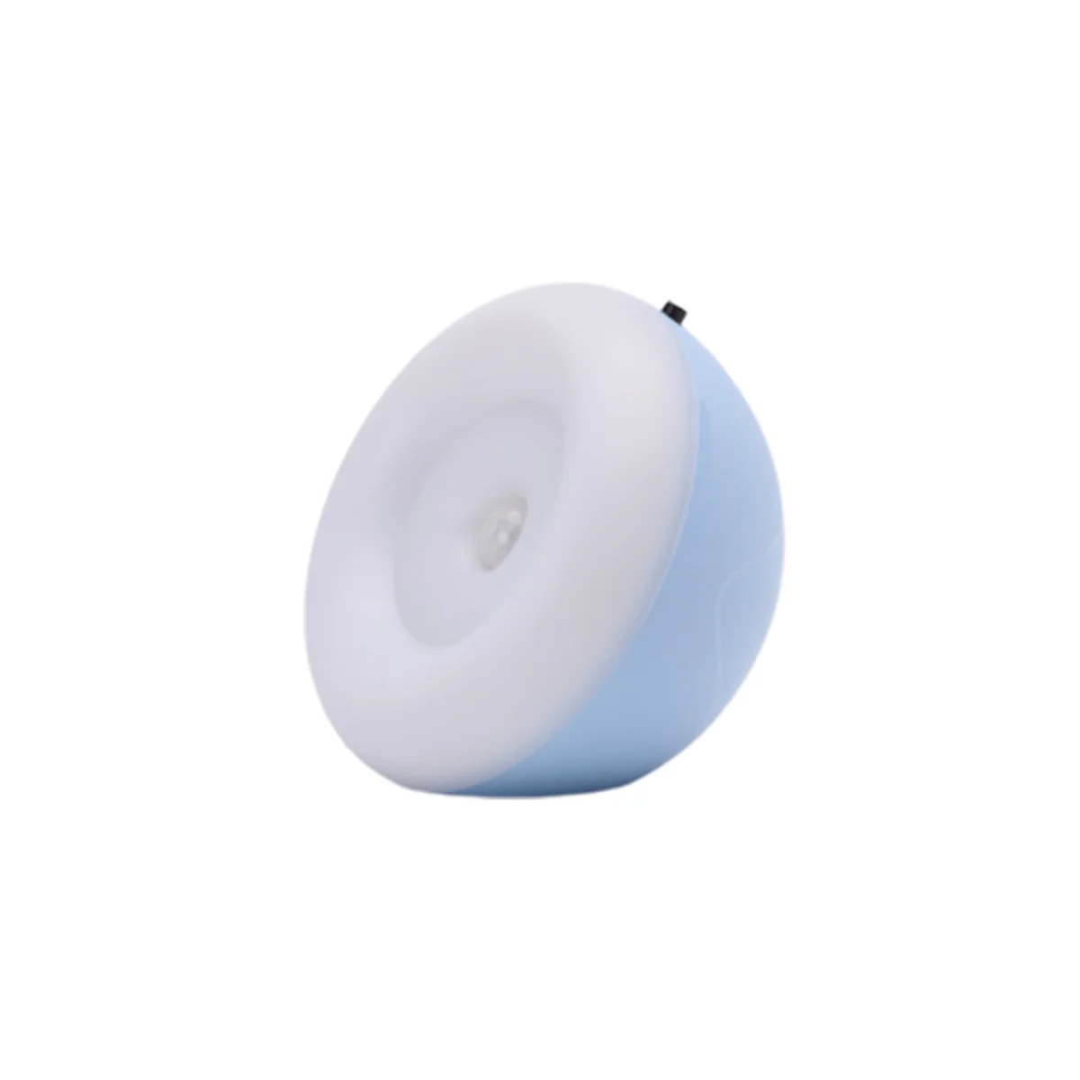 

Motion Sensor 360° Rotation LED Wireless Light Bedroom Lamp USB Rechargeable Energy-Saving Body Induction Lamp Blue