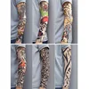 Arm Warmer Unisex Quick Dry UV Protection Outdoor Temporary Fake Tattoo Sleeve Running Arm Skin Protective Nylon Tattoo Sleeves 6