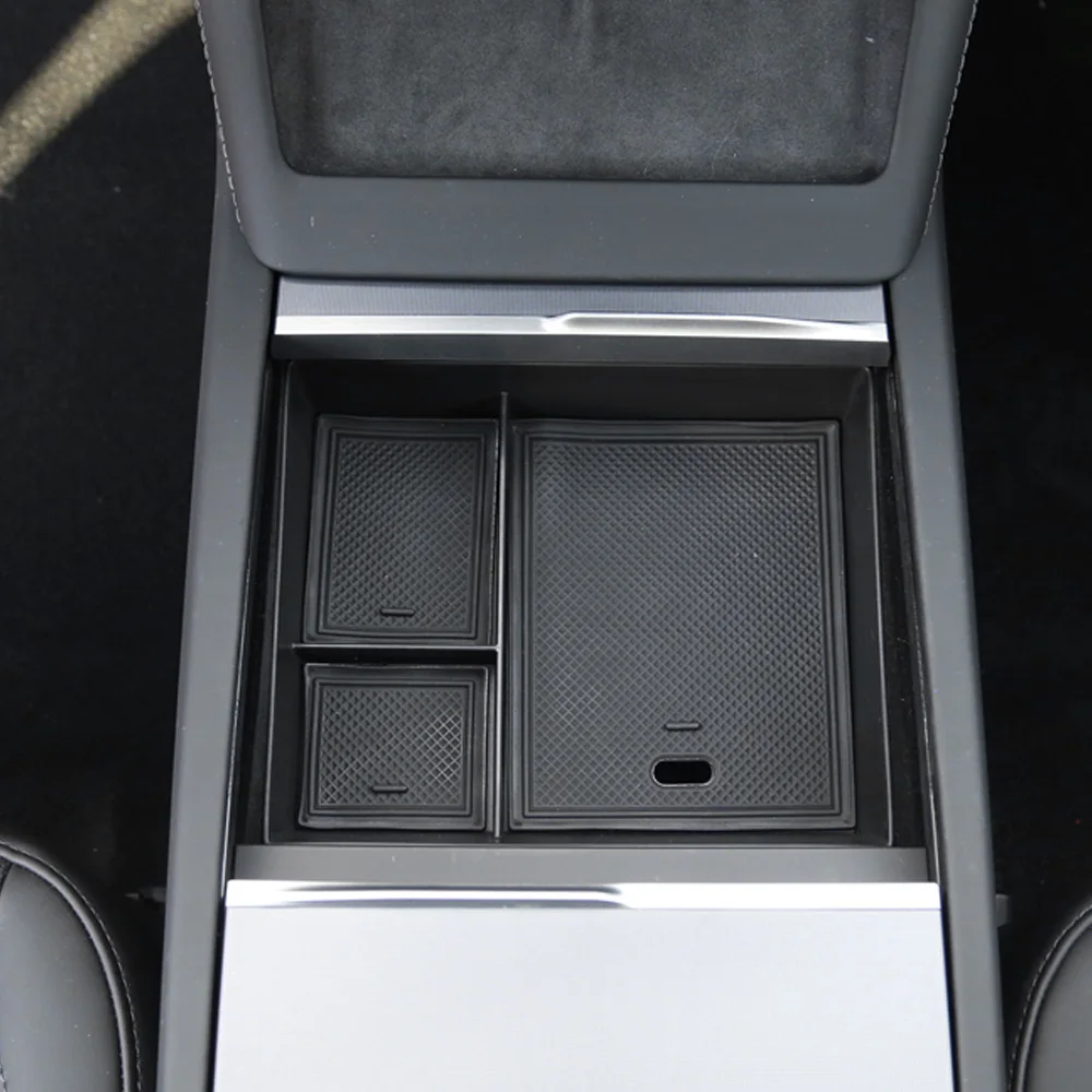 FOR TESLA MODEL 3 Highland 2024 Console Armrest Storage Box Organizer Red  One :γ $14.44 - PicClick AU