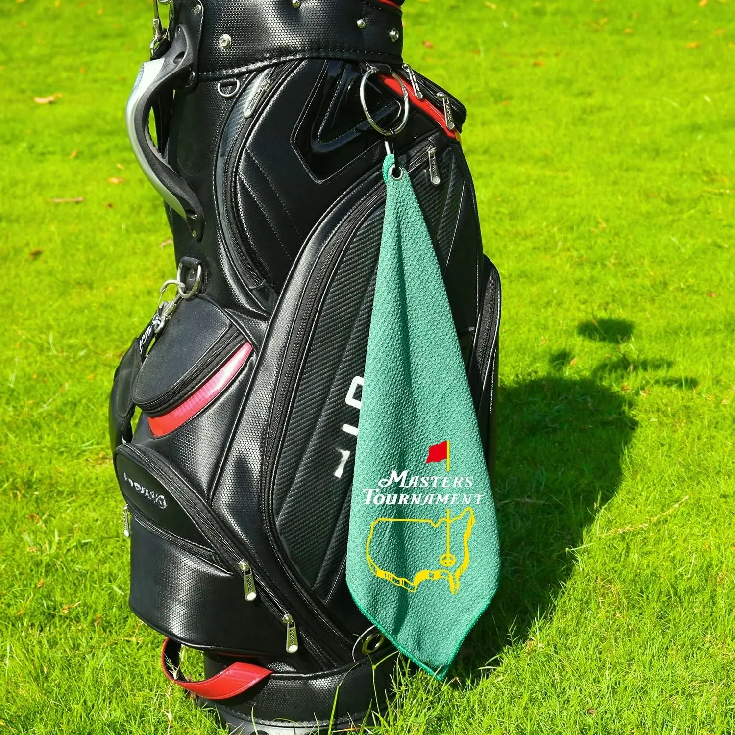 2 Count Great Christmas Golf Gifts Funny Embroidered Golf Towels for Bags Gifts for Men Stuff golf towel