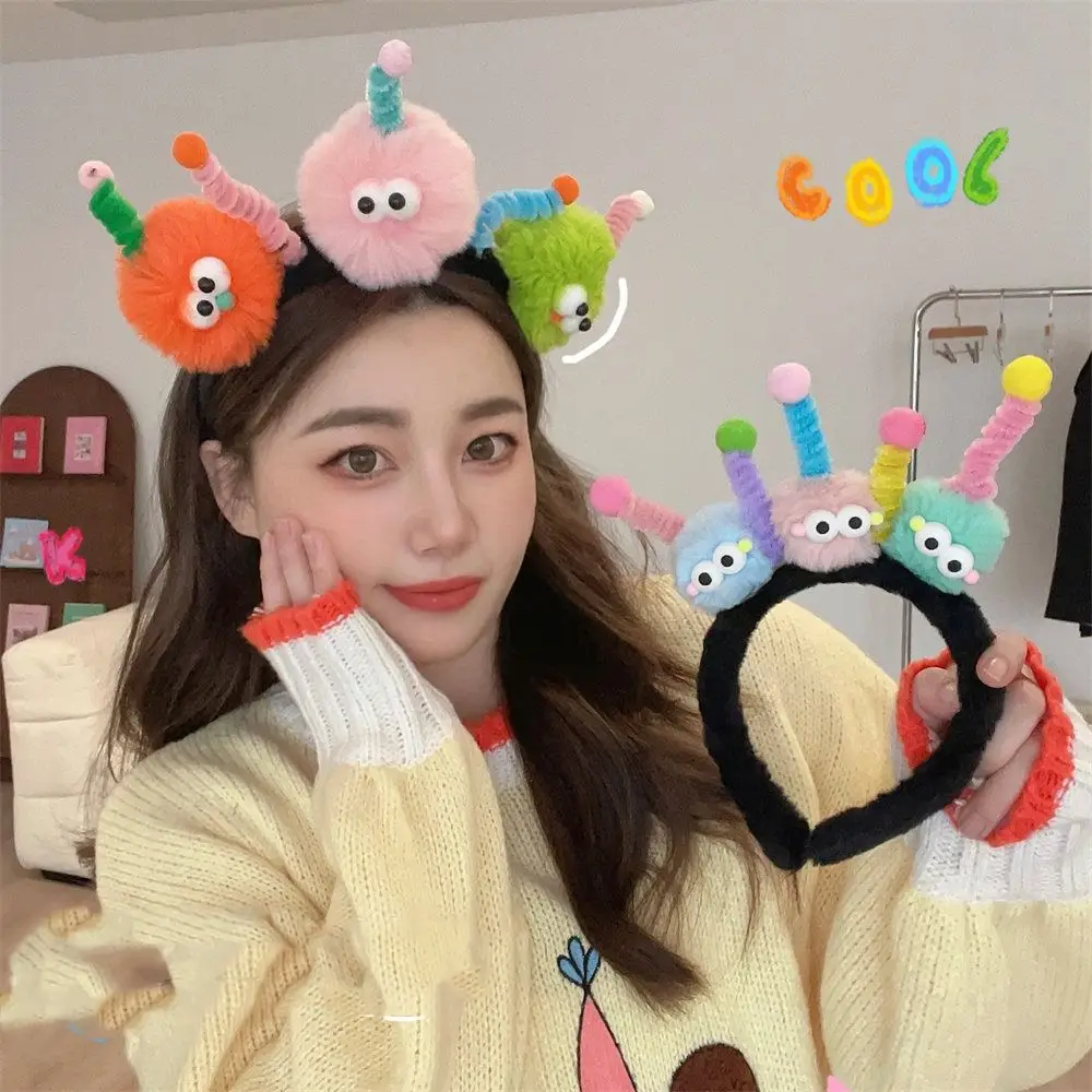 

Plush Ugly Doll Headband Lovely Hair Accessories Hairbands Funny Hair Hoop Korean Style Cosplay Cartoon Hair Hoop Outdoor