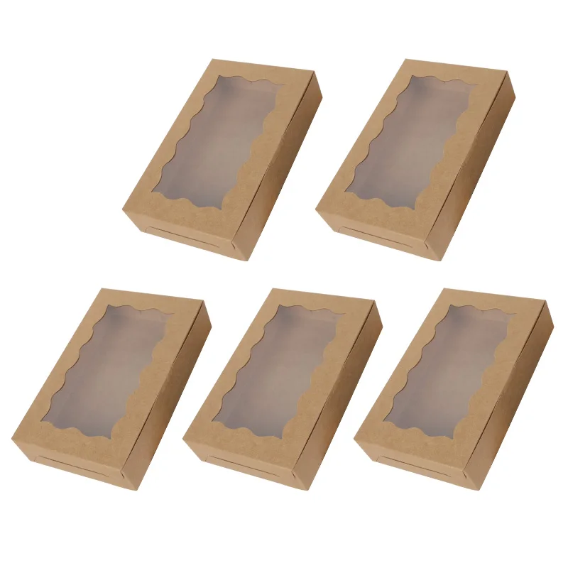 30PCS Cake Bakery Boxes with Window – Ideal for Chocolates, Candy, Desserts, Cupcakes, ... - SKU CBBW2258 - UGI Packaging