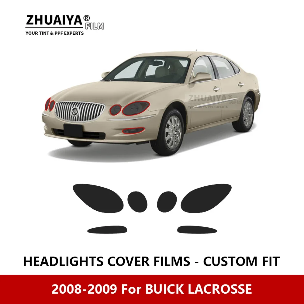 

Защитная пленка для фар BUICK LACROSSE 2008-2009 с защитой от царапин