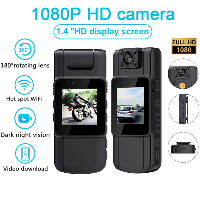 HD1080P2KWIFIMiniCameraPortableDigitalVideoRecorderSmall