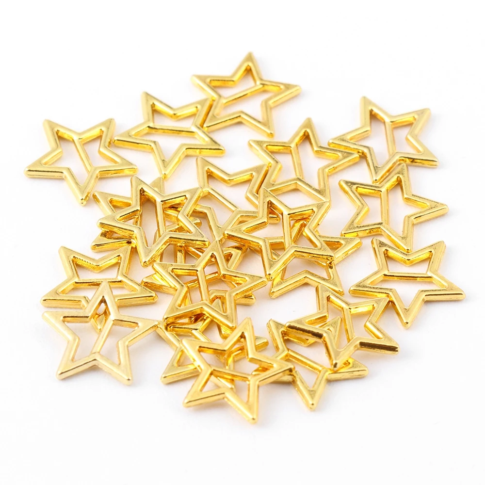 20pcs Newest 3.5mm Mini Ultra-small Star Tri-glide Belt Buckle Doll Bags Buckles Diy Doll Buttons Shoes Accessories