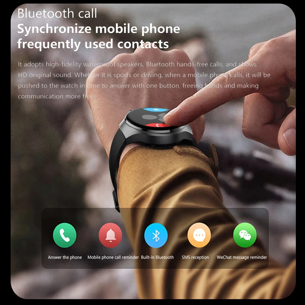 Ʈ ġ GT4 PRO  NFC GPS , AMOLED 360*360 ȭ ȭ ɹڼ  ȭ Ʈ ġ, IP68