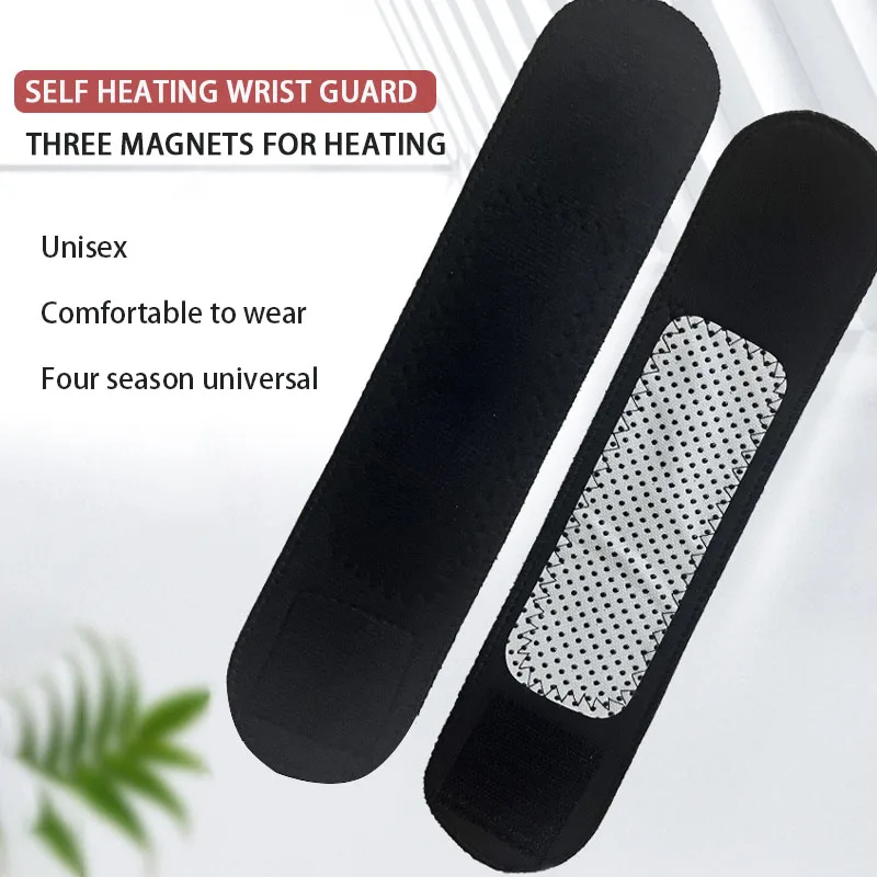سوار معصم ذاتي التسخين، واقي معصم مغناطيسي، ضغط سا...