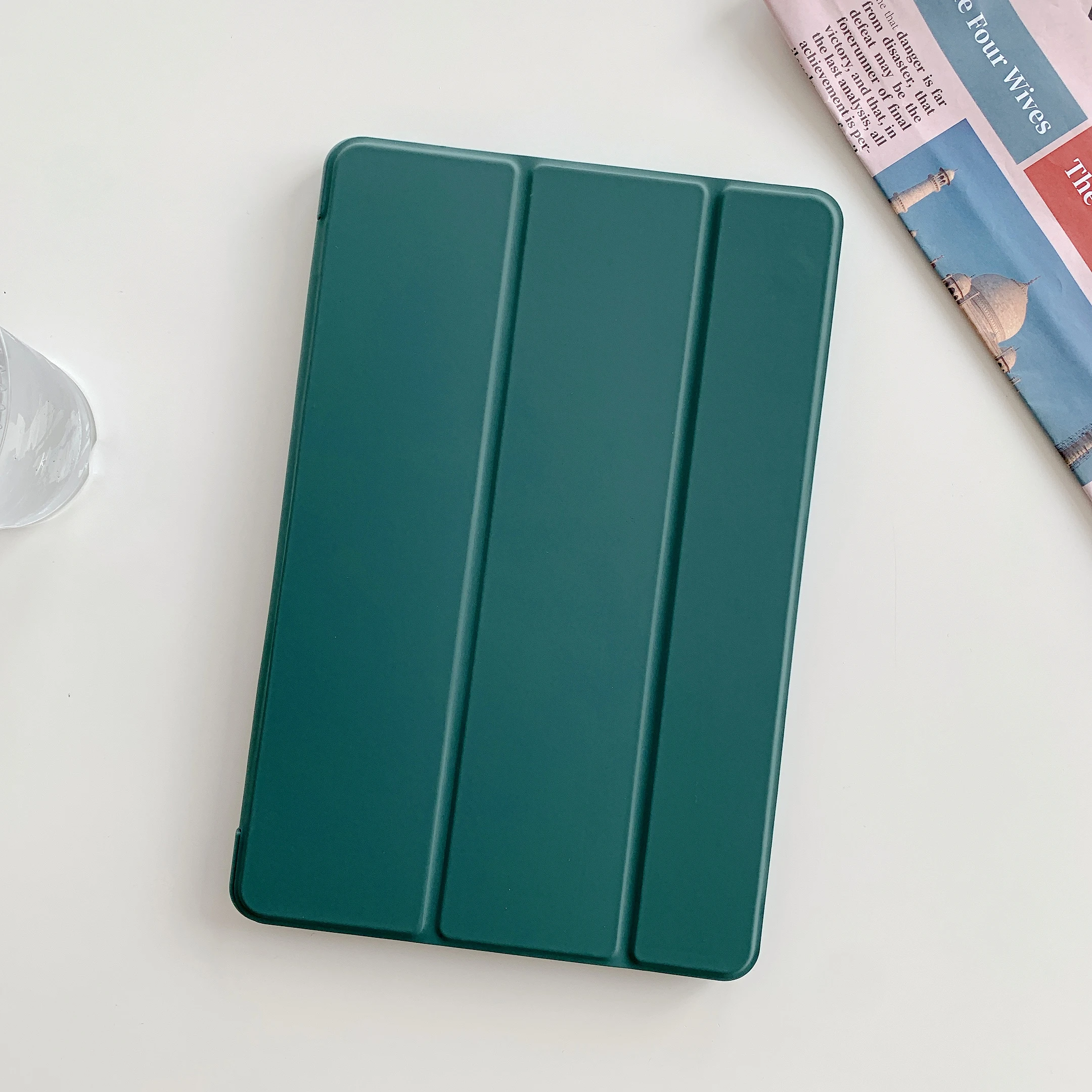 Premium Silicone Smart Case for 10.1 Tablets - Soft Flip Cover with Wake-Up Feature