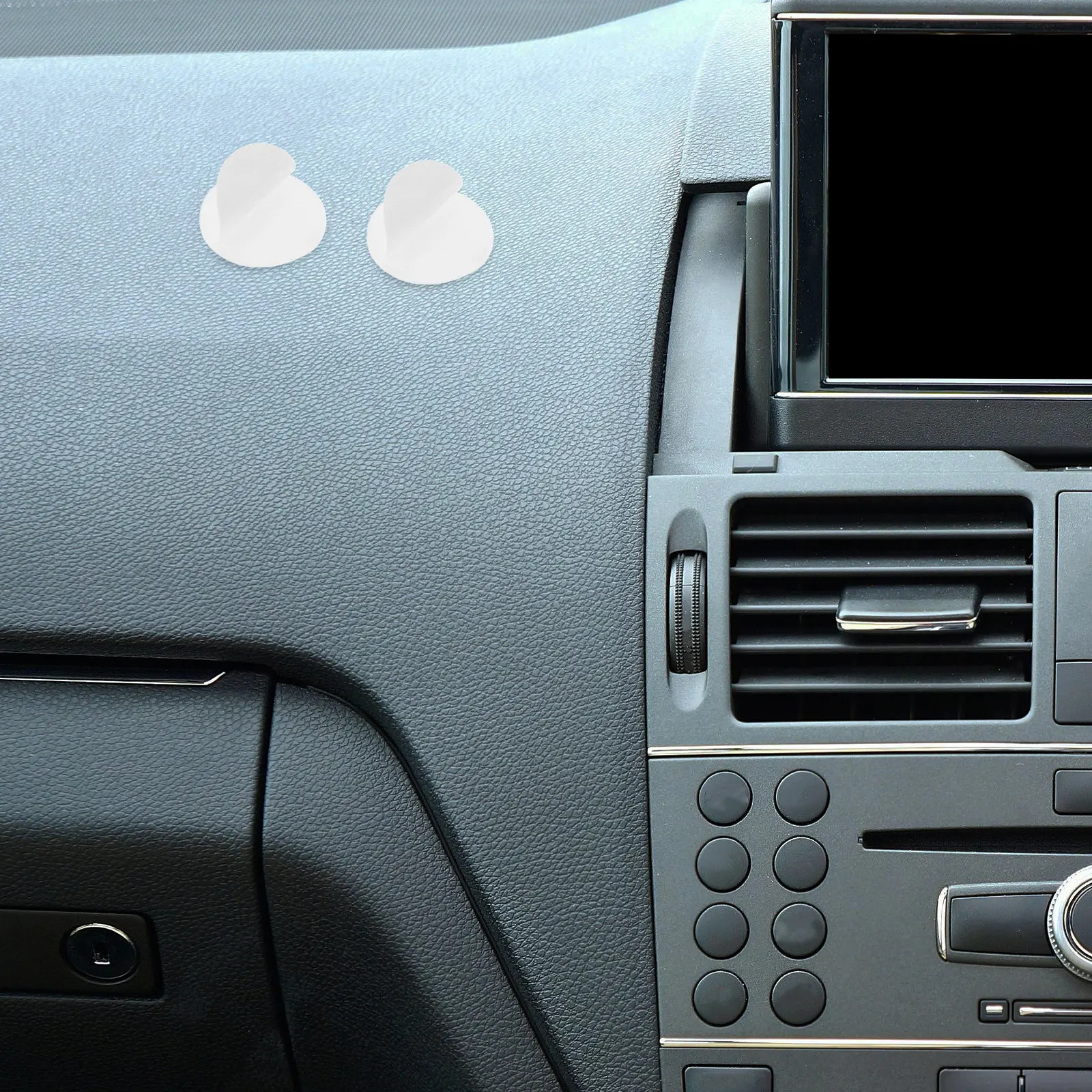 30Pcs 자동차 에어벤트 향수 클립 양면 접착 패드 높은 점착력 대시캠 마운트 폰 홀더 교체 스티커