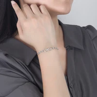 Fashion Crystal Infinity Bracelet Summer Adjustable Zircon Endless Love Charm Bracelet Women GIirls Birthday Jewelry Gifts - Image 3