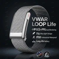 VWAR Loop Life Fitness Tracker ECG+PPG SpO2 Sport Smart Bracelet Heart Rate Blood Pressure Monitor Pedometer Smartwatch Band