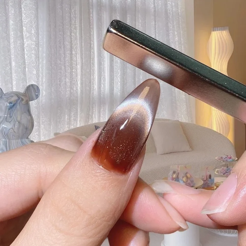 9D Super Strong Magnet Double Headed Cat Eye Nail Art Tool 8-Size Multi-function Nail Gel Polish Magnet 3D Strong Magnetic Pen magnetic nail art tools cat eye nail tool magnetic nail tools magnetic nail pen