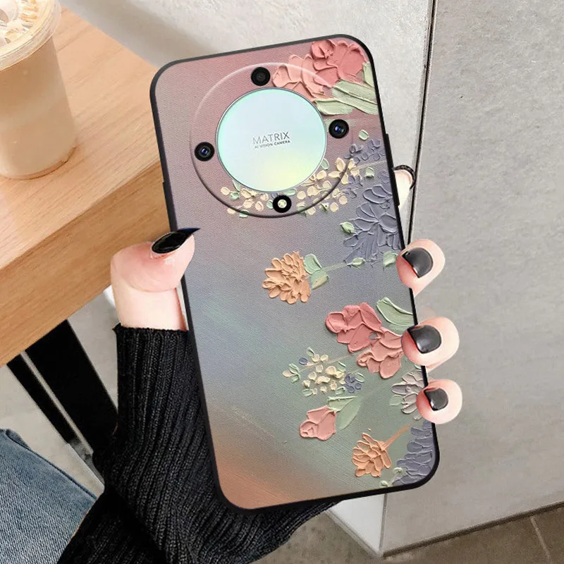 Wolf & Lion Design Shockproof Silicone Phone Case